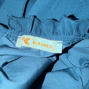 Kirundo Women's Long Sleeve Dress - Blue